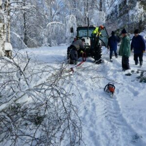 Schneebruch Torferneuerungsverein Bürmoos
