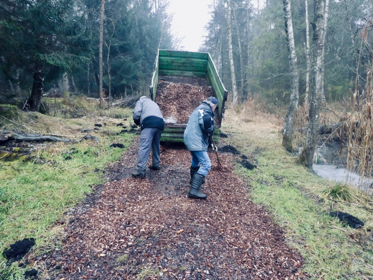 Arbeitseinsatz in Bürmoos