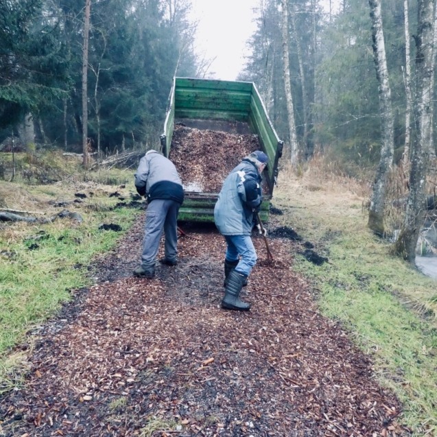 Arbeitseinsatz in Bürmoos
