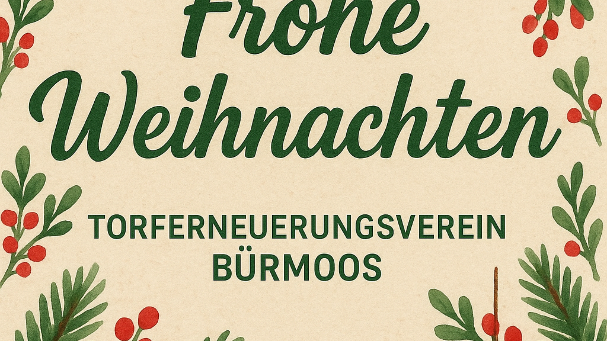 Frohe Weihnachten