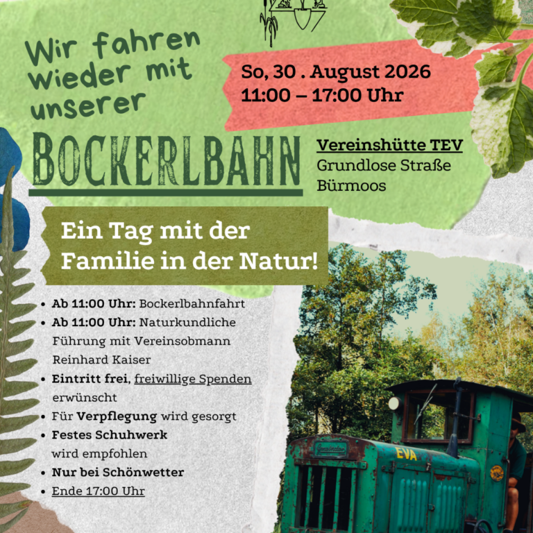 Tag der Natur 2026 – Bockerlbahn
