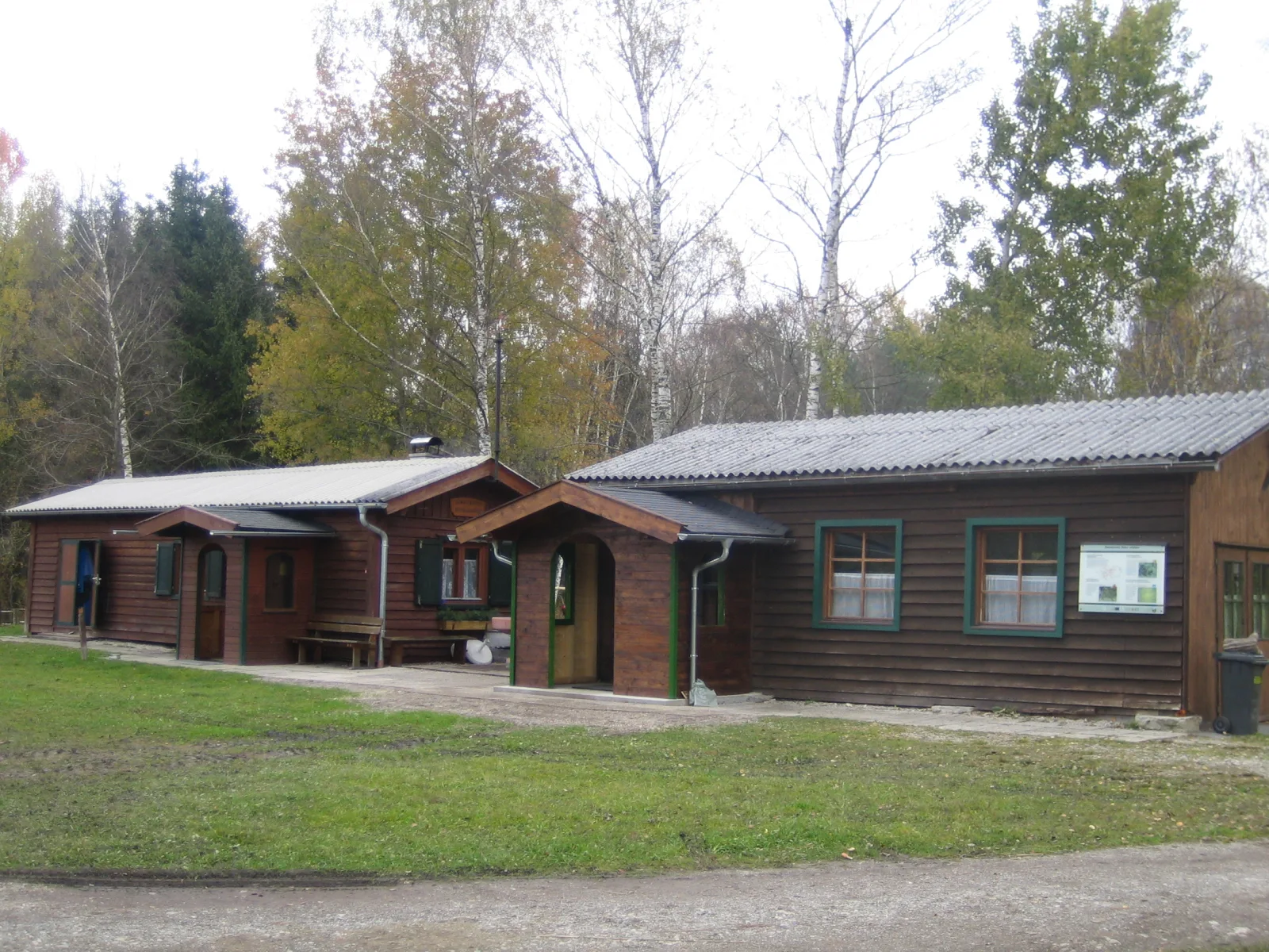 Die Schutzhütten im Bürmooser Moor