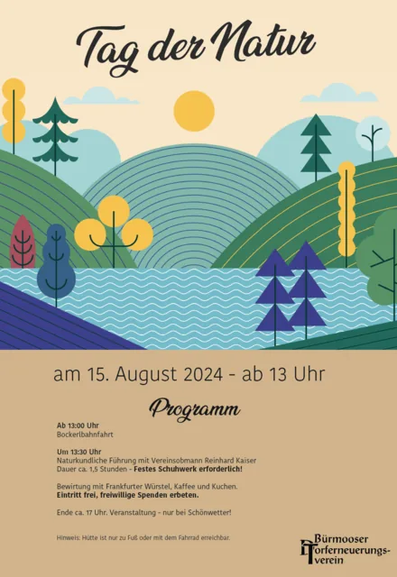 Tag der Natur – Neuer Termin am 15. August 2024